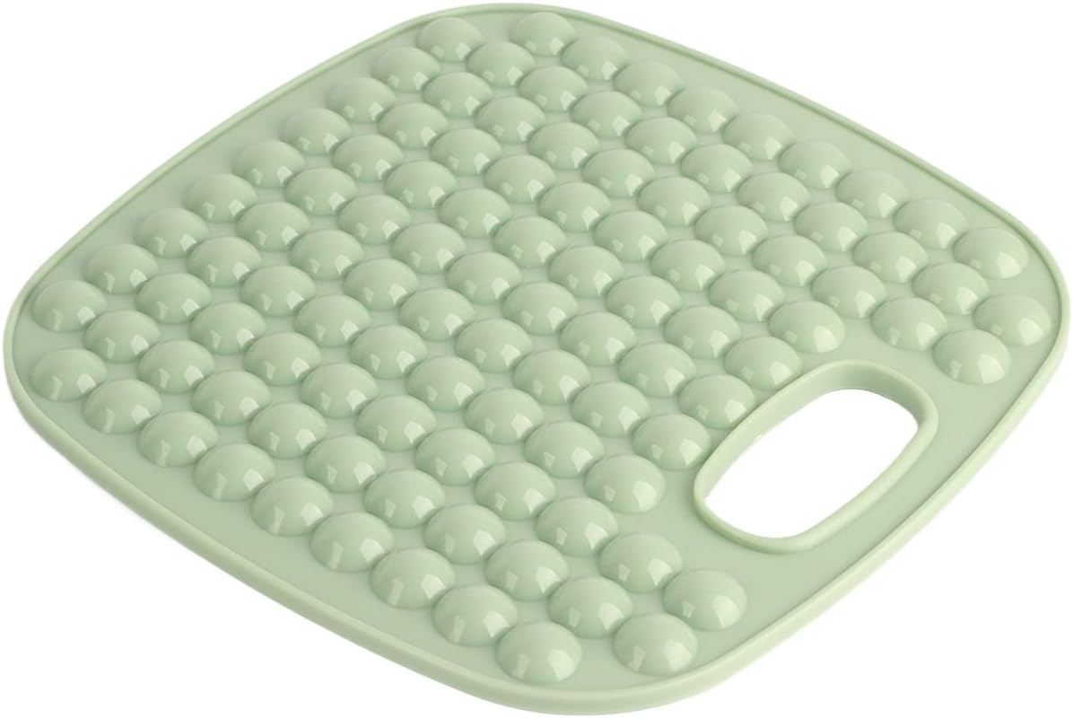 AYNEFY Portable Folding Washing Machine, 3 Modes Deep Washer for Home and Travel, TPE, PP, 10.2 x 8.1 x 8.1in (Green)