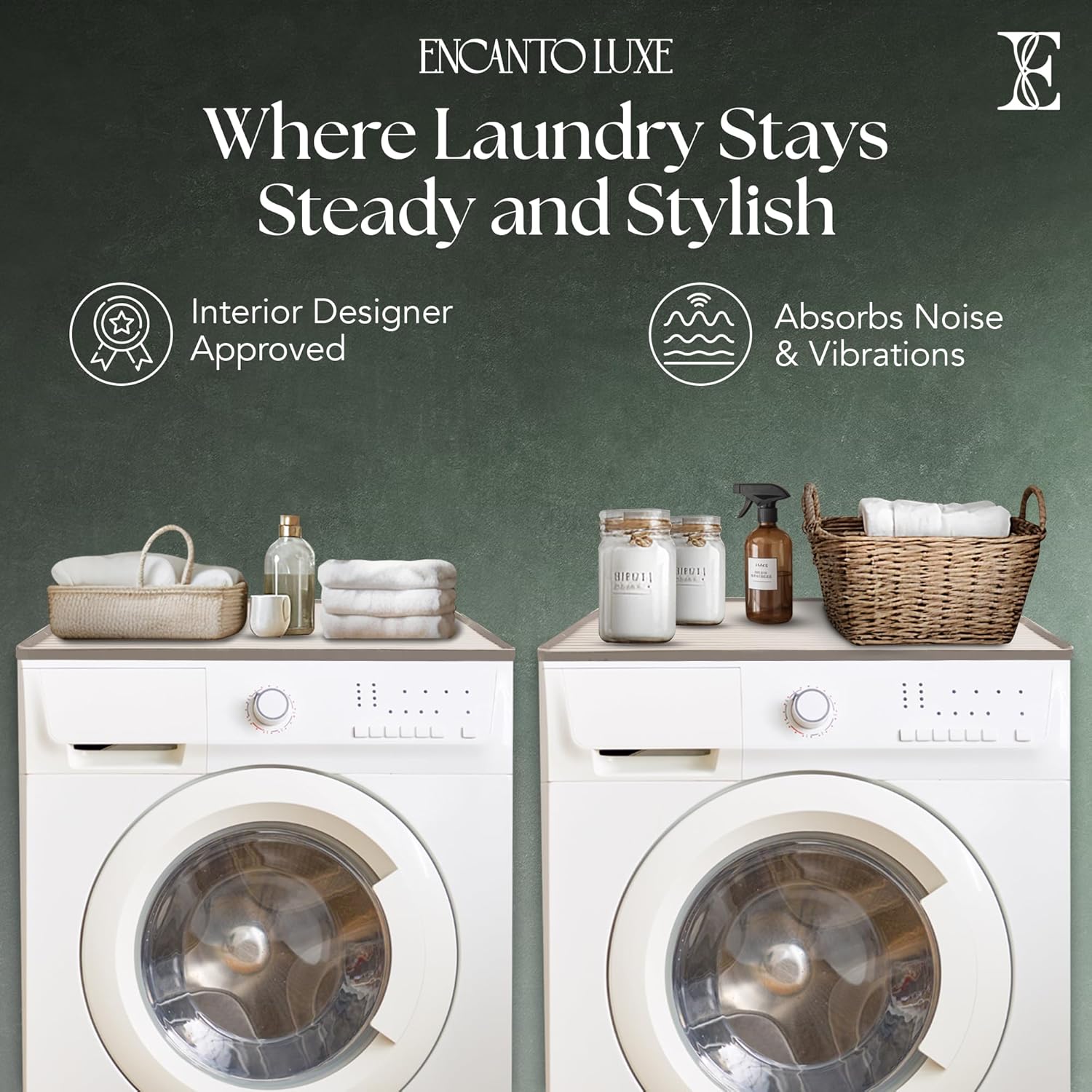 2 PC Washer and Dryer Top Cover Protectors 25