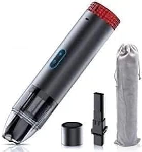 Handheld Vacuum, Cordless Handheld Vacuum, 3400PA Portable Hand Vacuum Cleaner with HEPA Filter, Rechargeable for Pet Hair, Home, and Car Cleaning, Strong suction, long running time, portable, easy