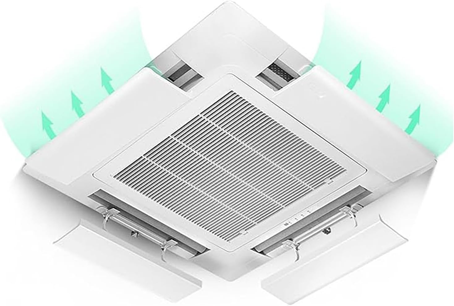Air Conditioning Baffle, Central Air Conditioner'S Register and Grille, Ceiling Air Conditioner Deflector for Office/Home