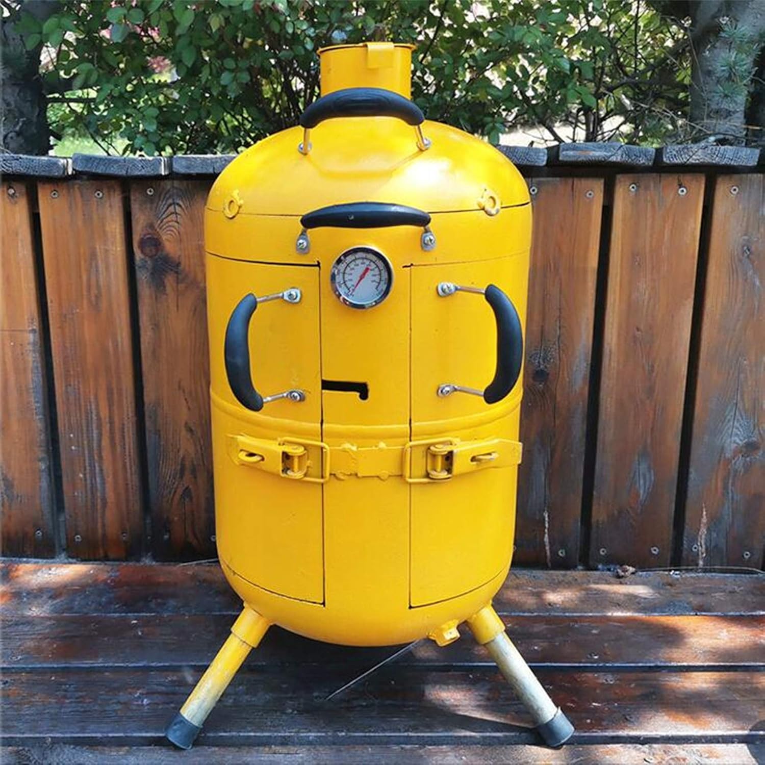 Safety Certification Charcoal Grills Barbecue Grill Cooking Smokers BBQ Grills Multifunctional Barbecue Hanging Stove for Outdoor Camping Patio Backyard Picnic