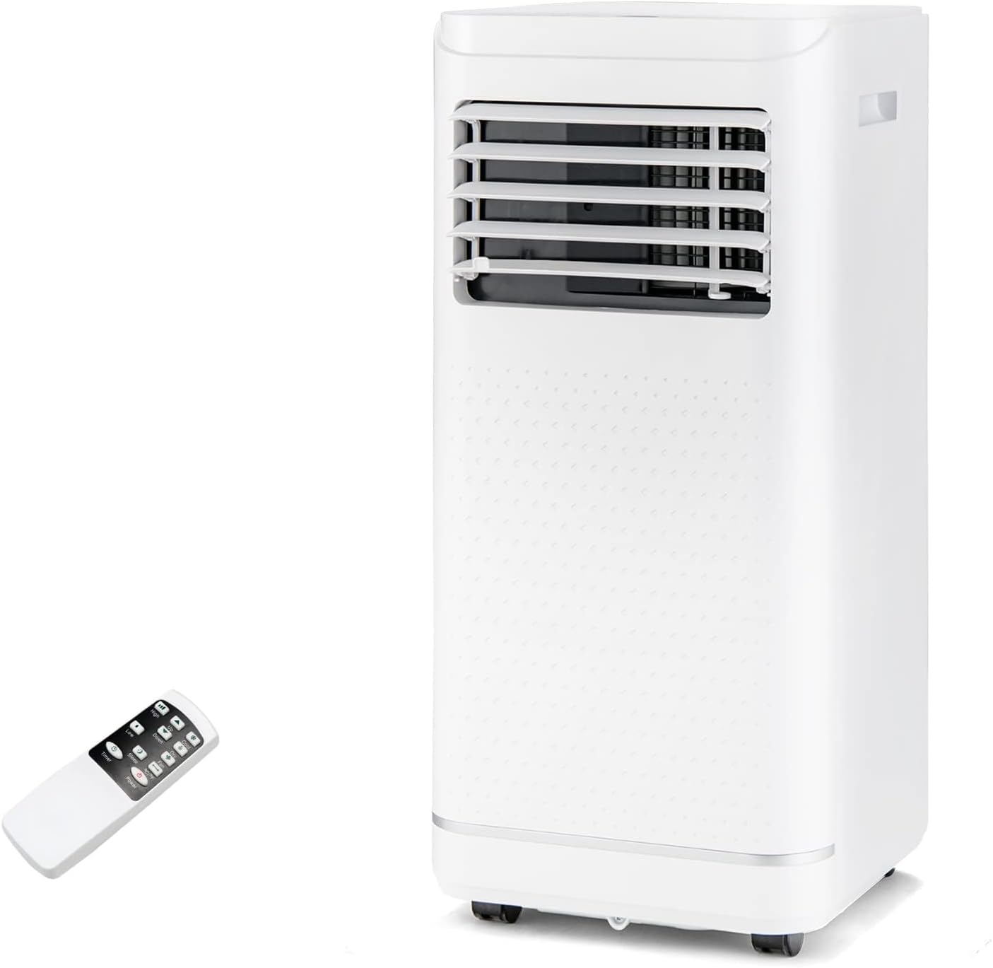 DORTALA Portable Air Conditioners 10000 BTU, Personal AC Cooling Unit with Dehumidifier, 24H Timer, Remote Control, Window Kit, Standing AC for Home Office Dorm, Cool Rooms up to 350 Sq. Ft