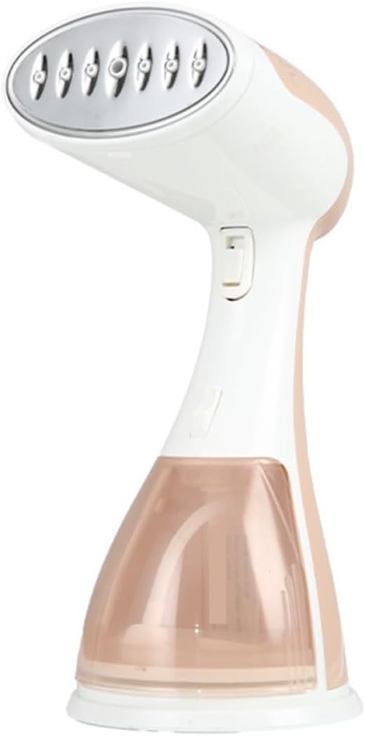Handheld Garment Steamer, Electric Steam Iron 1500W Fabric 300ml Tank Portable Machine Ergonomic Handle For Clothes,Steaming & Ironing,(Beige tea color)