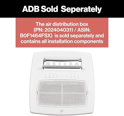 Furrion Chill Cube 18k BTU Variable Speed RV Rooftop Air Conditioner, Black, Non-Ducted, R32 Refrigerant, Quiet High-Efficiency AC with Turbo Cool Mode, Lightweight, AC Unit Only - FACR18VSSA-BL-AM