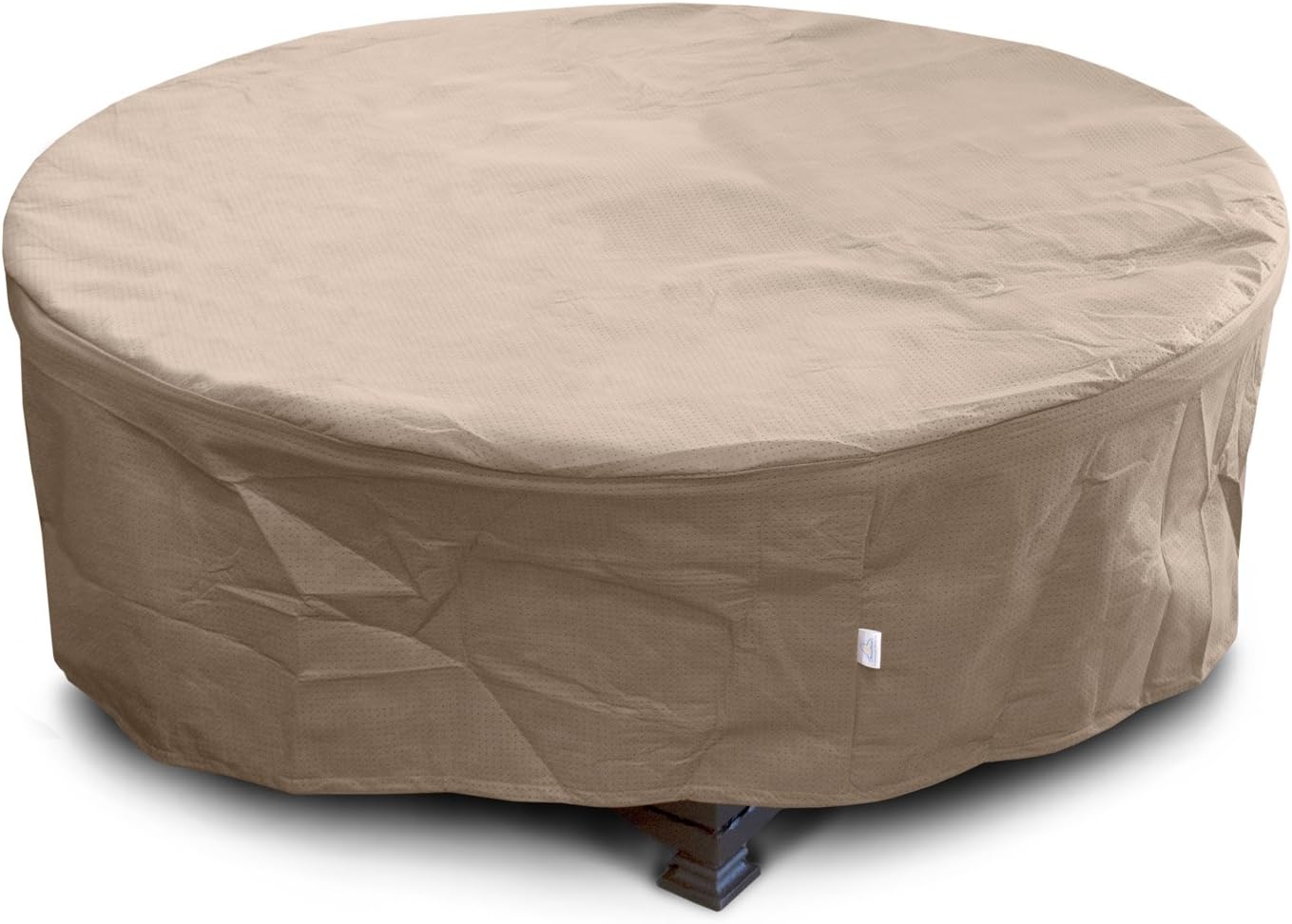 KoverRoos 33067 KoverRoos III Large Firepit Cover, Taupe - 45 Dia x 21 H inch