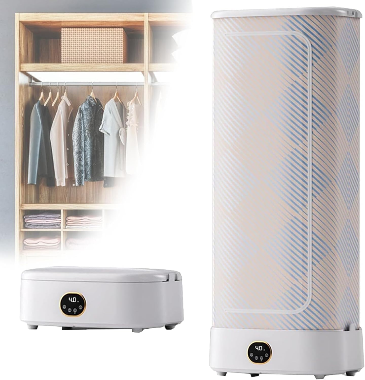 Automatic Shirt Ironing Machine | Upright steam iron | 360 Hot Air Circulation Intelligent Timer | With remote control