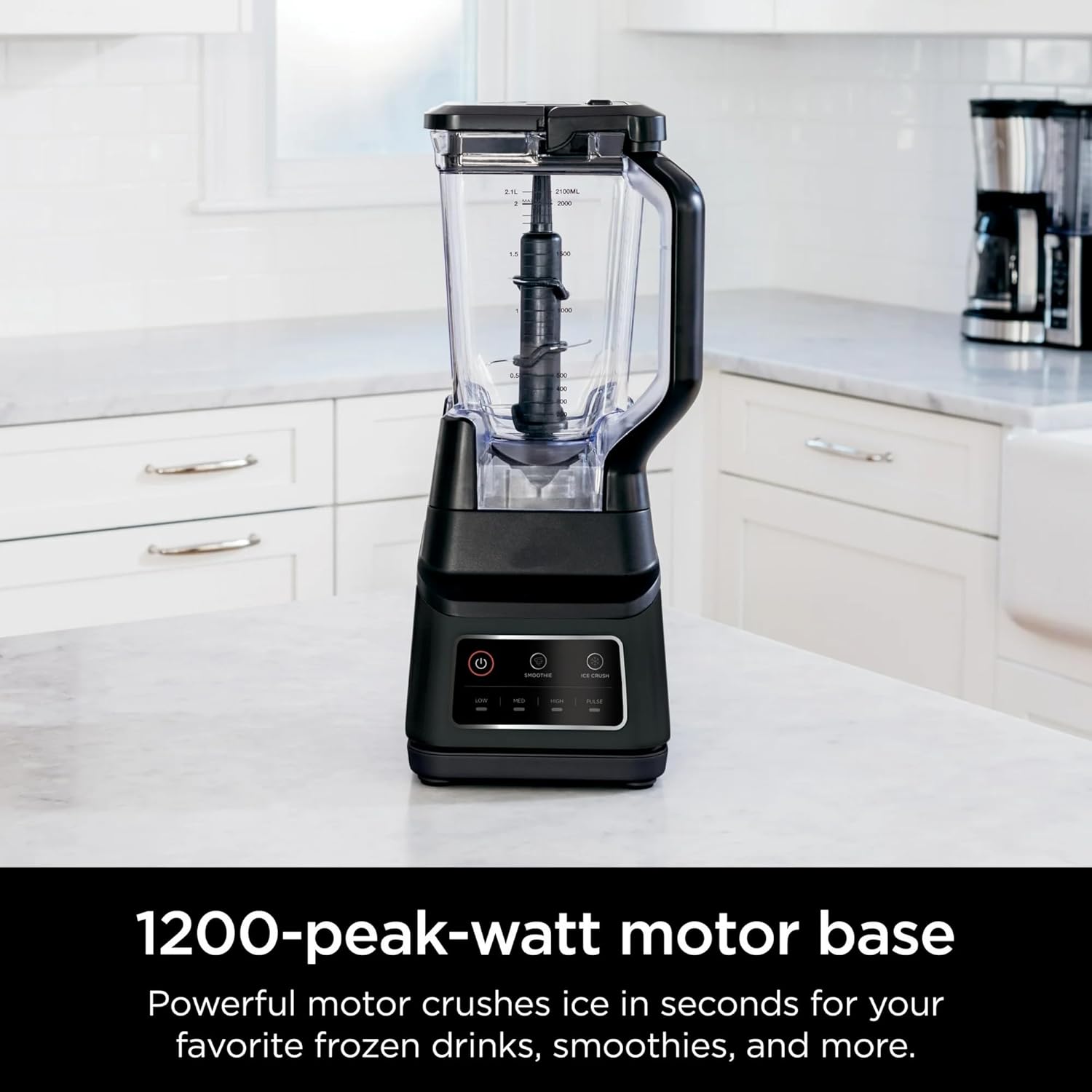 High Power Multi-Mode Kitchen Blender Bundle with 72-oz Pitcher – 1200W Smart Blending, Special Edition by Ninja