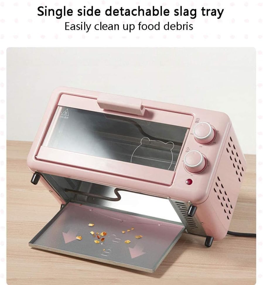 oven mini oven air fryer oven Mini Toaster Oven Frying Pan Mini Baking Oven, Convection Toaster Oven with Timer, Broil, Can Bake Pizza, Toast, Bagels, Pizza Toaster Oven Air Fryer,