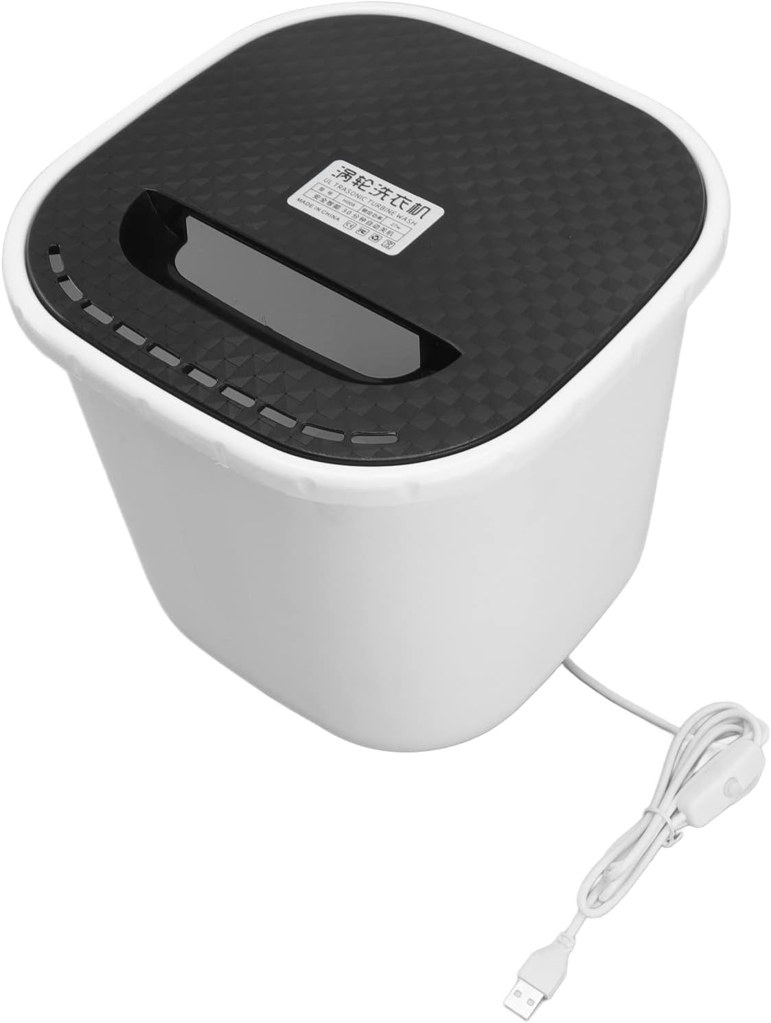 6L Mini Washing Machine - Forward & Reverse Rotation, USB Power Supply, Automatic Power Off, Portable Underwear Washer
