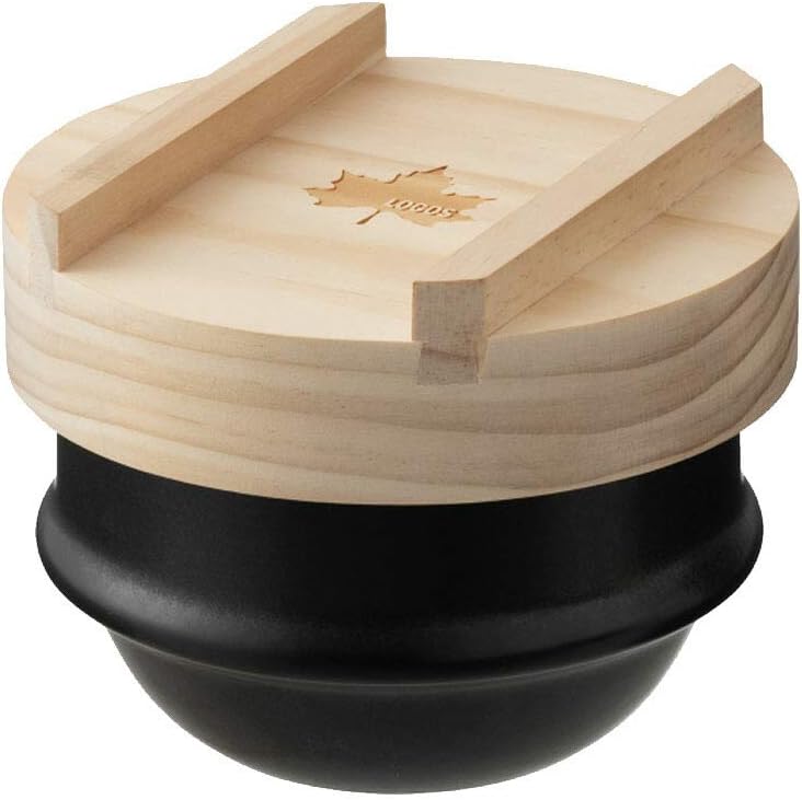 LOGOS 81062250 Single Wafer Pot, Black