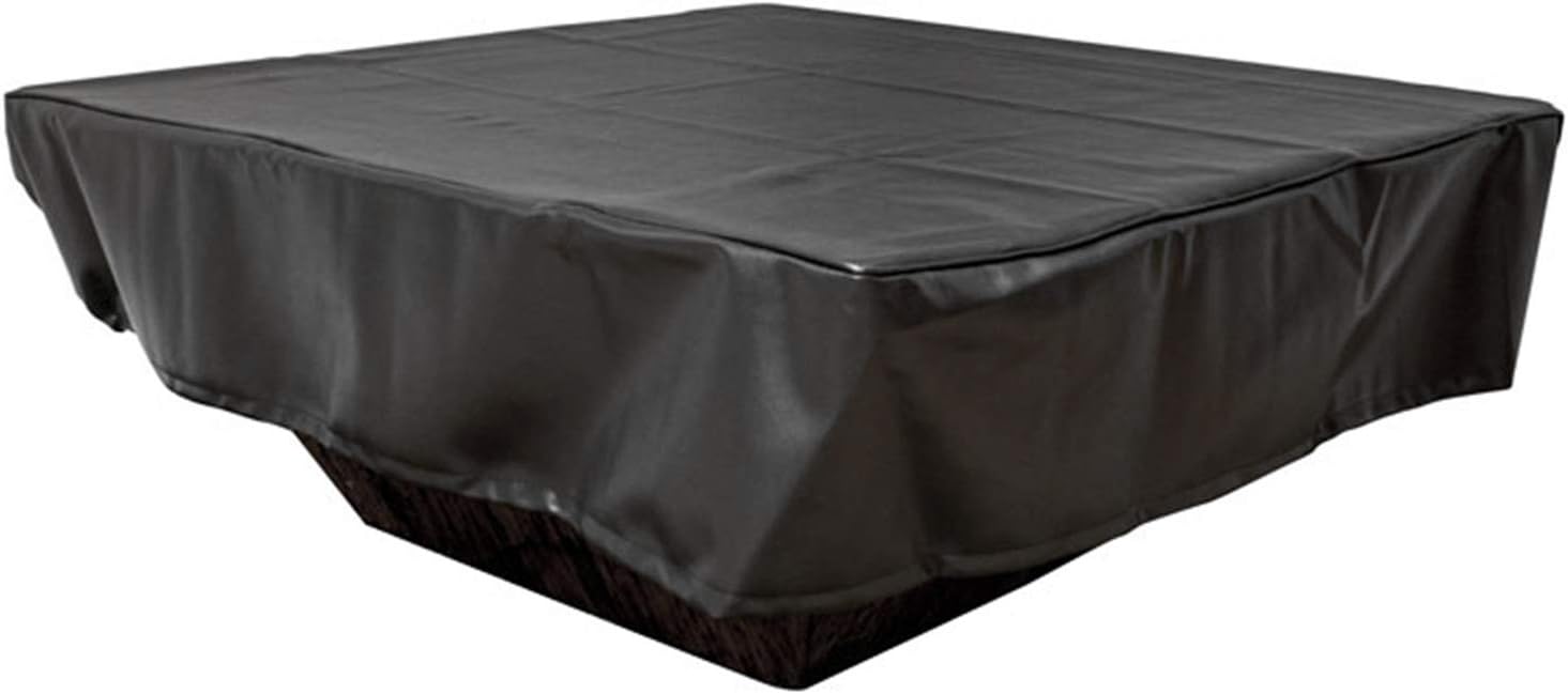 Hearth Products Controls HPC Fire Black Vinyl Fire Pit Cover (FPC-60SQ), Square, 60x60-Inch