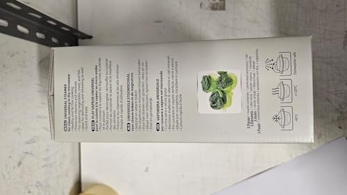 Wpro STM006 C00332003 Universal Steamer for Microwave-Orange