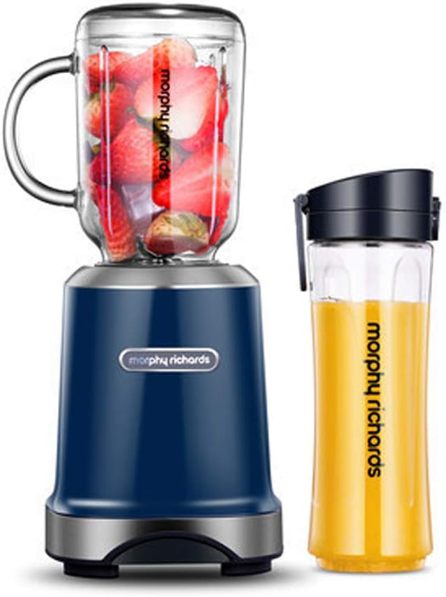 Portable Blender, Mini Blender Smoothie Maker with USB Rechargeable Electric Blender Professional Commercial for Vegetables and Fruit Smoothie Maker Blender Food Processor 600Ml 300w