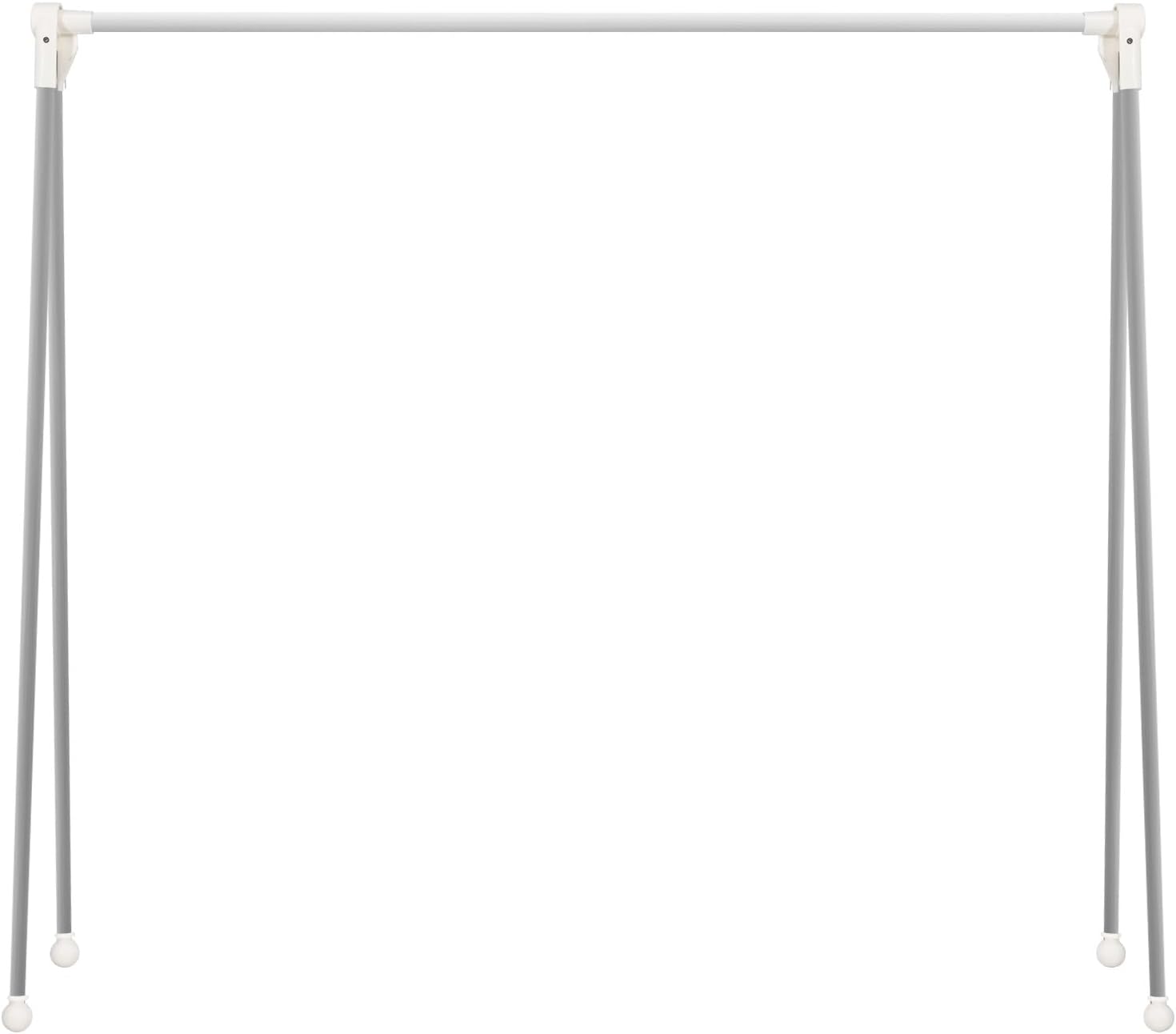 Foldable Telescopic Drying Rack, Adjustable Stainless Steel Clothes Hanger, Portable Laundry Rack for Indoor & Travel Use