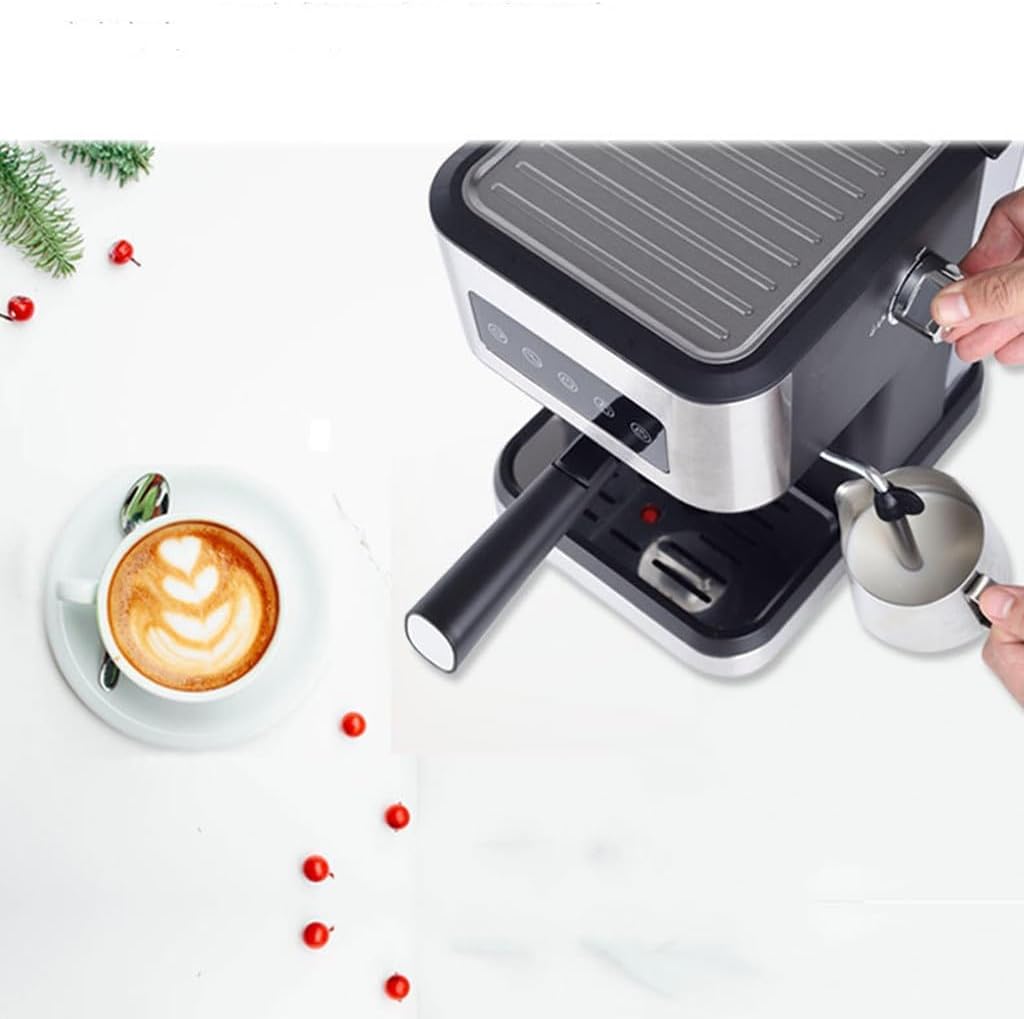 Small Semi-automatic Home Coffee Machine High-pressure Steam Beating Milk Foam Appliance