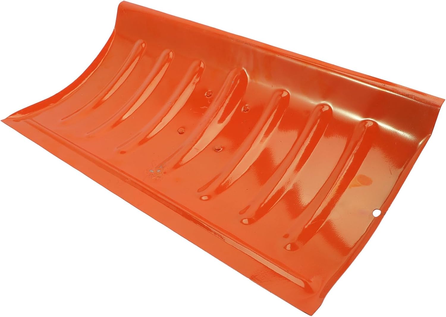 Healifty High Strength Orange Manganese Steel Snow Scoop Durable Ice Removal Shovel Head for Outdoor Snow Cleaning Practical Multi Purpose Tool