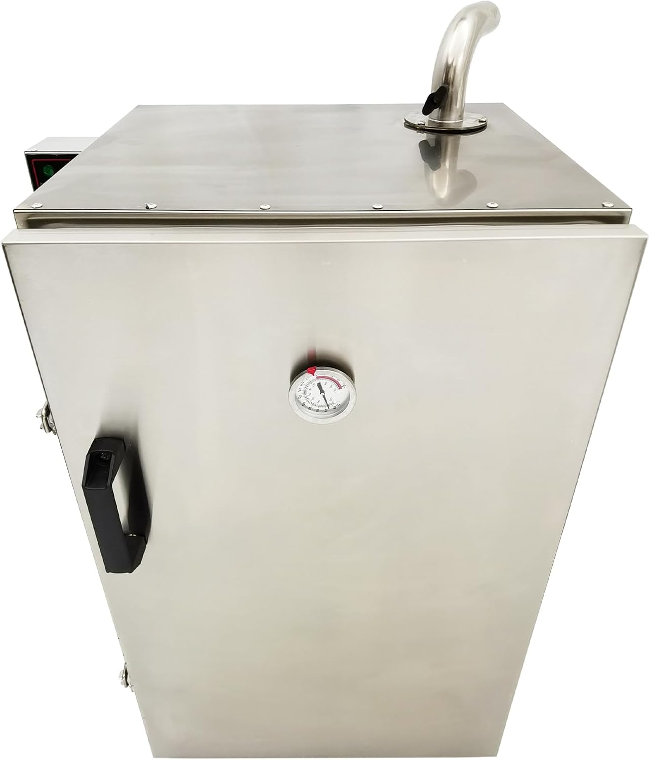 Commercial Vertical Digital Electric BBQ Meat Smoker Electric Smoke Oven with Side Wood Chip Loader Grill Sausage Smoke Oven 5 Detachable Racks 110V 1KW