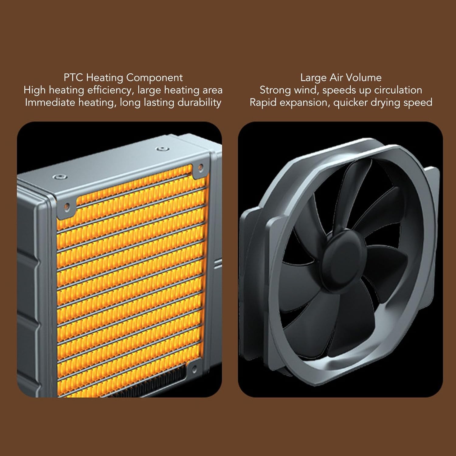 Clothes Dryer, Folding Compact Portable Laundry Drying Machine for Home Dormitory Travel Use