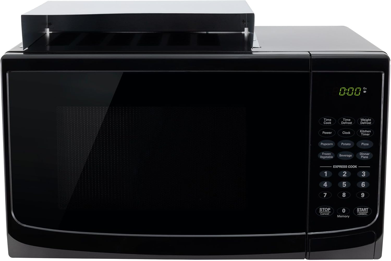 Tough Grade Black 1.0 Cu. Ft Microwave | 900W Output, 120V | Replaces High Pointe | Compact, Lightweight, One-Touch Controls,10 Power Levels Turntable, Timer, Child Lock