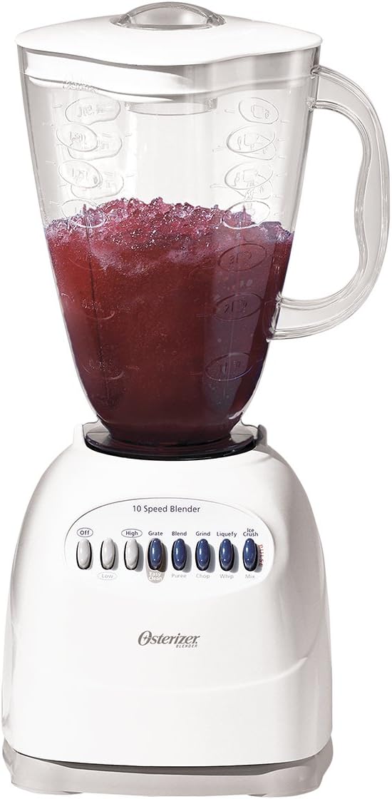 OSTER 6640-022–NP1 10-Speed Blender with Plastic Jar