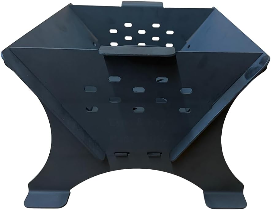 Portable Fire Pit by Lyno & Kay (Black, 20X20X14)