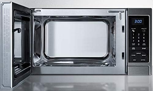 Summit SCM853 19” Compact Microwave, Stainless steel
