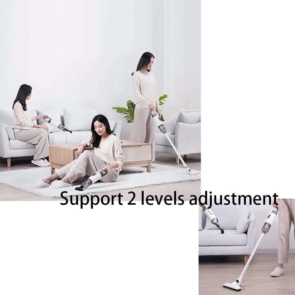 Cordless Vacuum Cleaner, Lightweight Cordless Vacuum Cleaner, Stick Vacuum Cleaner, Removable Handheld, Very Suitable for Families, Cars, Office Cleaning, White