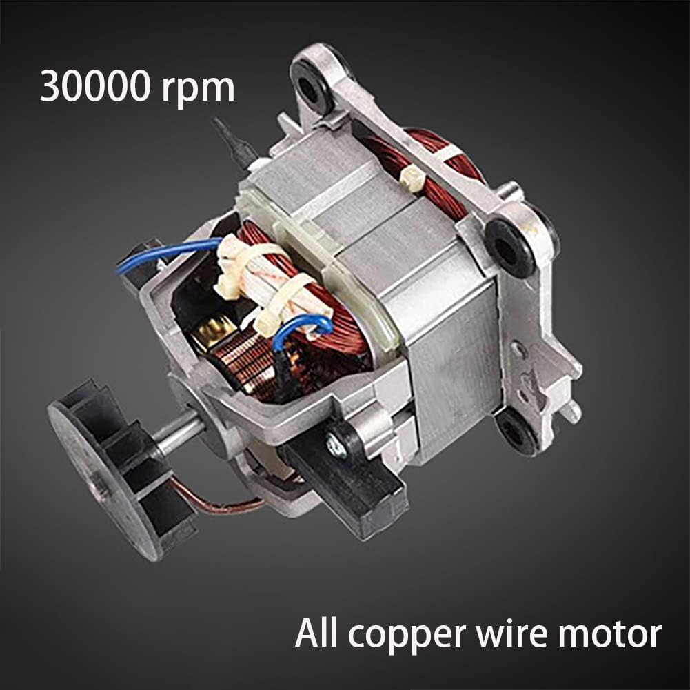 2.2L Blender Smoothie Maker, 2200W Glass Jug Blender Mixer, Commercial Ice Crusher, with Cover Automatic Silent Wall Breaking Machine, for Home Milk Tea Shop Coffee Shop