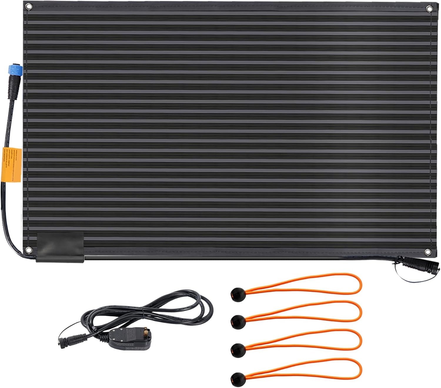 Snow Melting Mats Outdoor 30 x 48 inch, Non-Slip Heated Outdoor Mats 405W 120V, Heated Driveway Mats with UL and ETL Certificate Power Cord, Suitable for Most Entryways