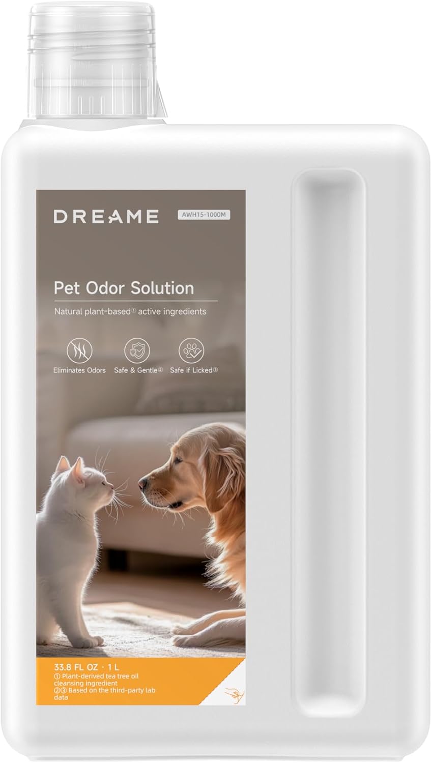 DREAME Aqua10 Roller Robot Vacuum & Pet Odor Solution*1 (1L)