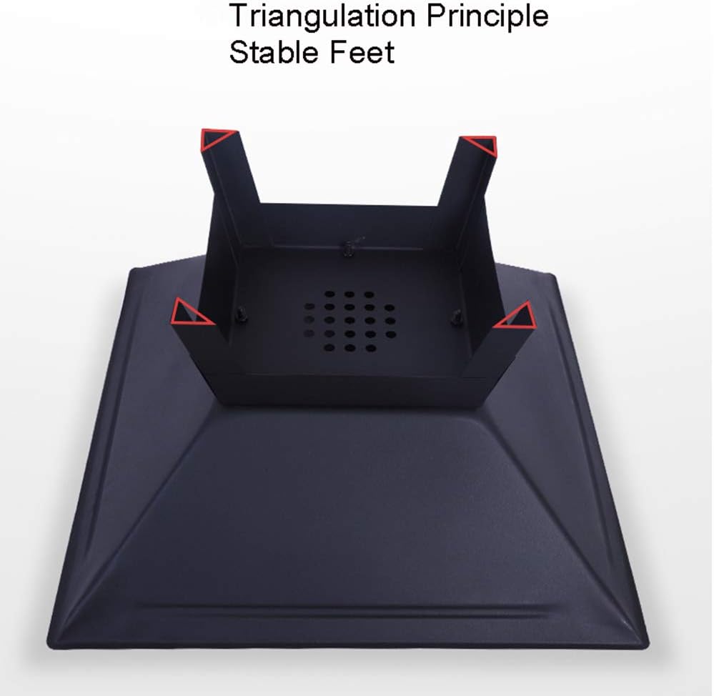 Fire Pit Outdoor Wood Burning Firepit, Steel Fire Pit with Spark Screen Fireplace Poker 18 Inch Firebowl