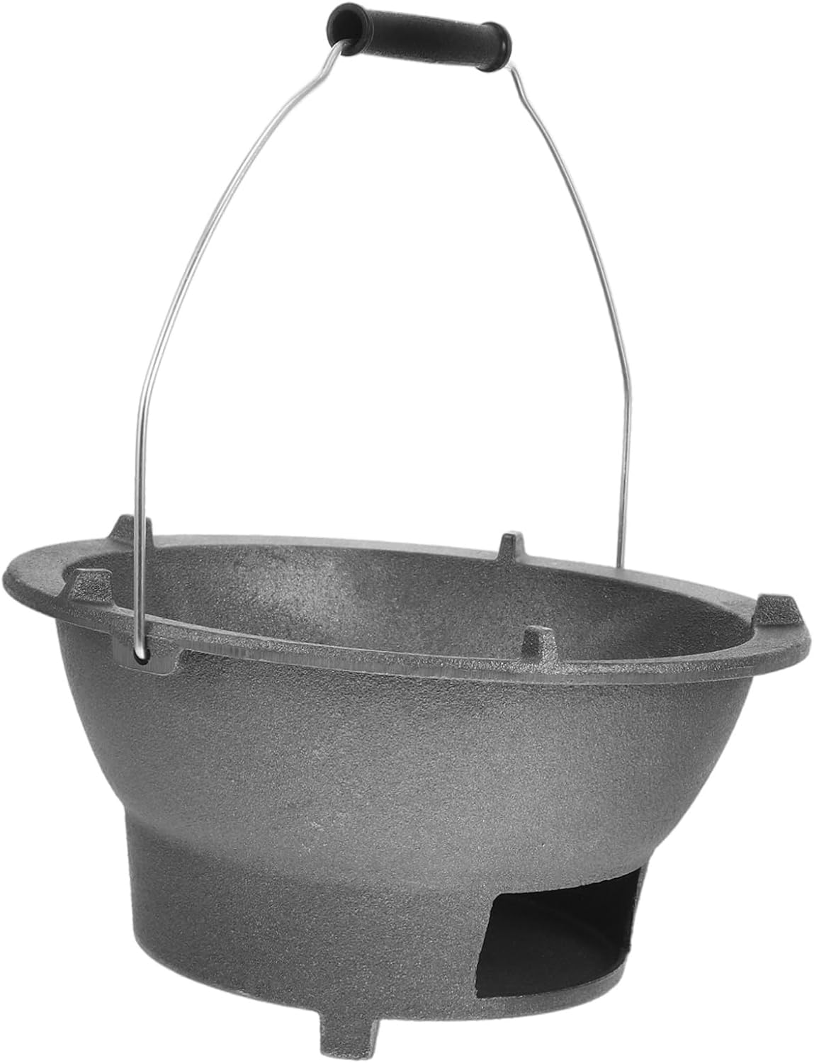 balacoo Cast Iron Grill Stove Barbecue Stove Griddle Portable Furnace for Camping Outdoor Cooking and Bbq