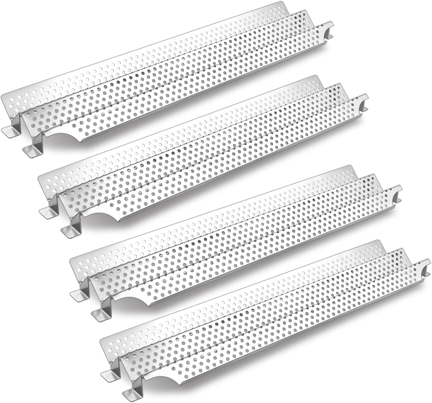 Grill Heat Plates Replacement for Viking VGBQ 30 in T Series, VGBQ 41 in T Series, VGBQ 53 in T Series, VGBQ30, VGBQ41, VGBQ53 Gas Models, Stainless Steel, 23 1/8