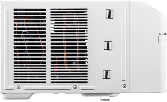 Midea 12,000 BTU DOE SmartCool Inverter Window Air Conditioner with Remote Control, Cools Spaces Up To 550 sq. ft., Alexa & Google Home Compatible, 3-in-1 Comfort MAW12V1YWT-S (Renewed)