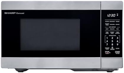SHARP Countertop Microwave Oven with Removable 10.6