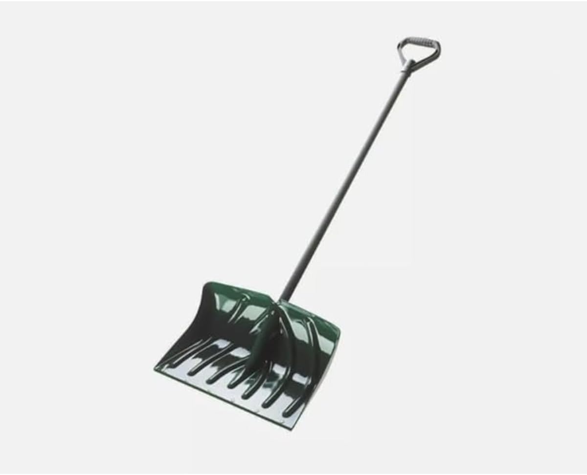 Snow Shovel, Replacement for Suncast OEM, Polypropylene, Dark Green