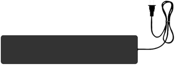 Snow Melting Mats, Heated Outdoor Mats for Walkways, Stairs, Driveways, 3rd Gen Graphene, IP68 Waterproof, Anti-Slip Surface, Ice Dam Prevention (98'')