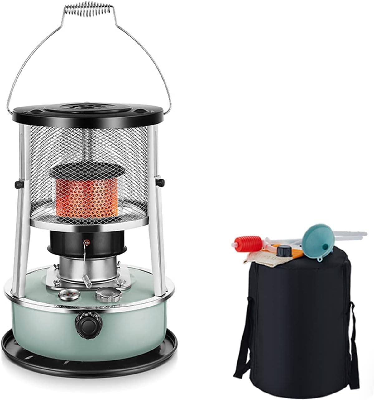 Furnace Mobile Kerosene Stove Heater Portable Camping Stove Durability Emergency Heater Indoor Heater Cooking Outdoor