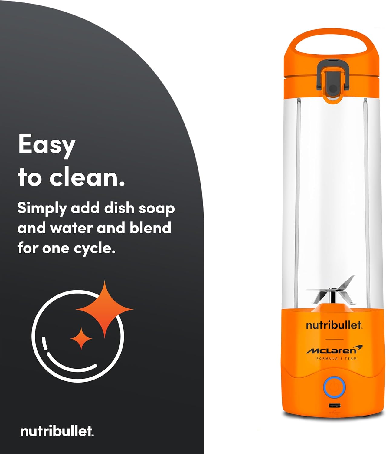 nutribullet® x McLaren Formula 1 Team: Portable Blender, Papaya