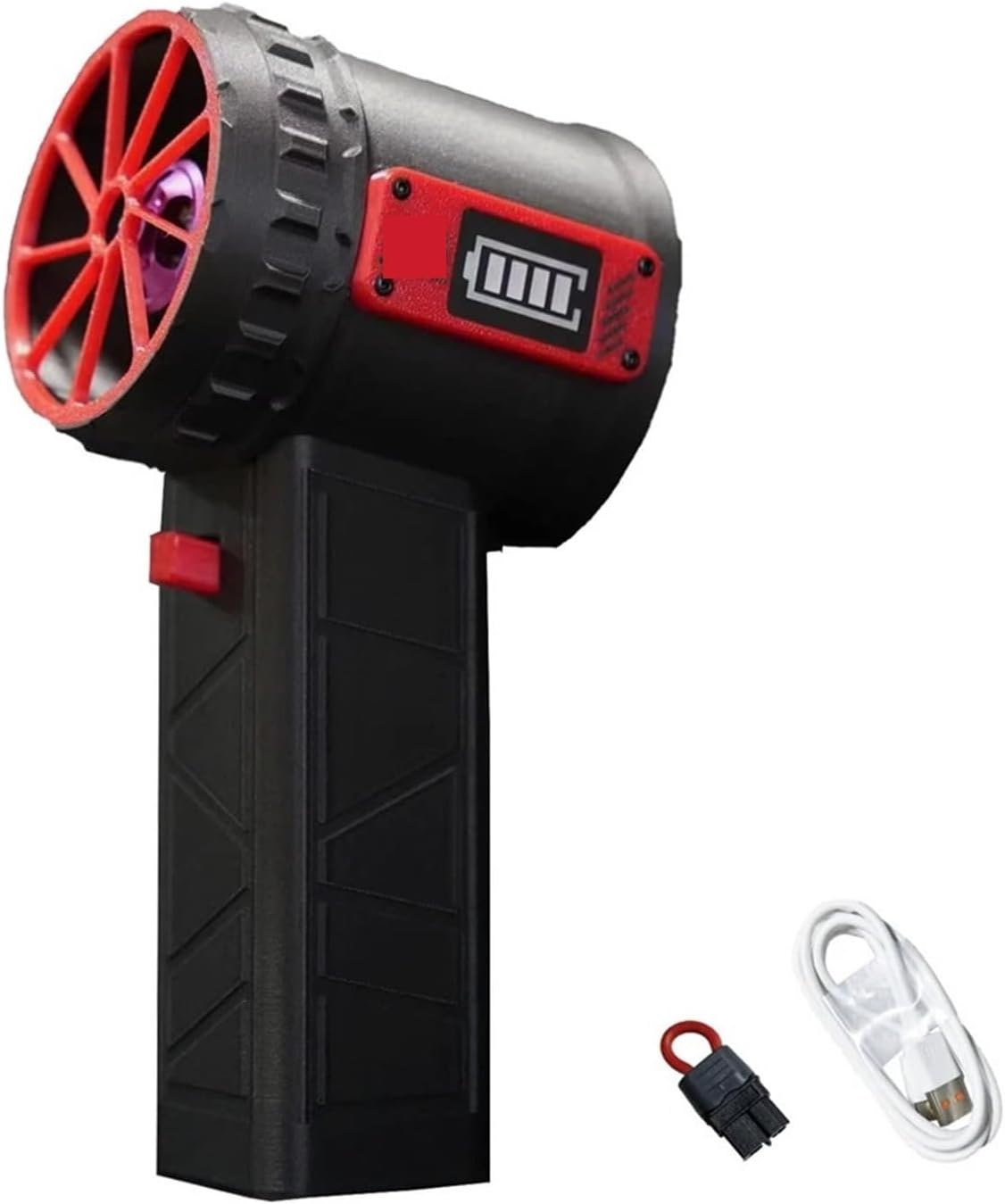 High Speed Air Blower Handheld 64mm Duct Fan Thrust 1500g Brushless Turbo Fan Strong Car Washing Snow Blowing