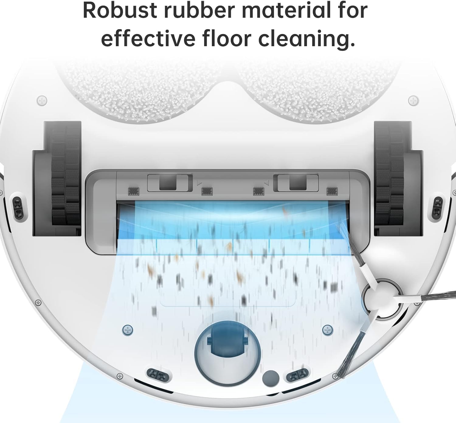 DREAME L40s Ultra AE Robot Vacuum Cleaner (White) and Main Roller Brush