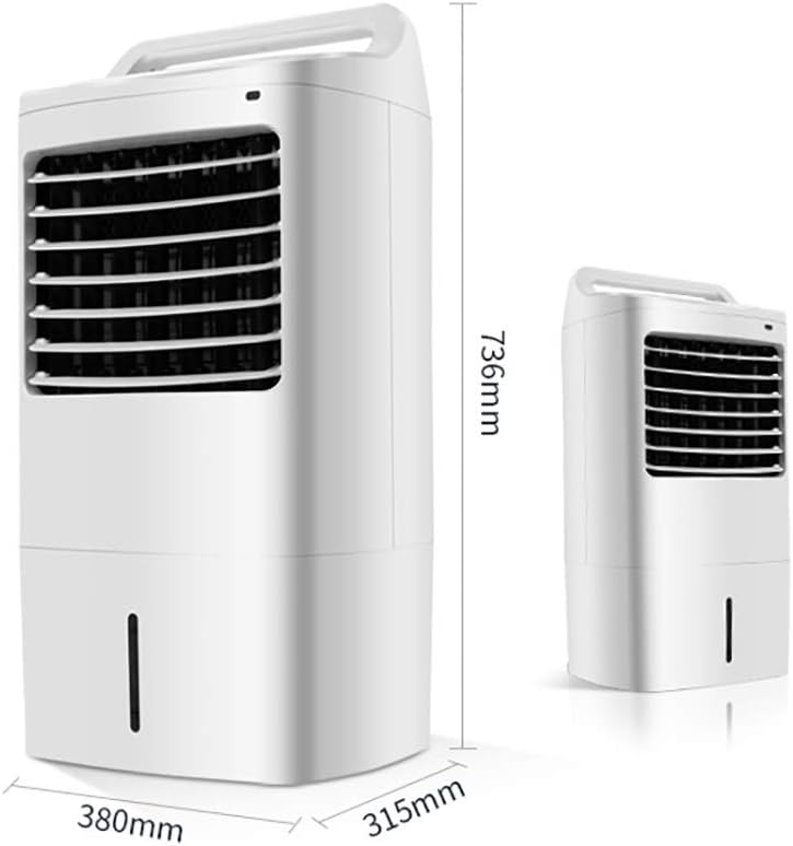 Portable Air Conditioner Fan Portable Cooling Fan Single Cold Type With Remote Control Electric Fan Home Small Vertical Air Cooler Dormitory Silent Cooling Air Conditioning Fan 736MM* 380MM* 315MM