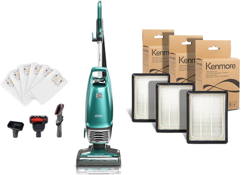 Kenmore Intuition BU4022 Bagged Upright Vacuum with Kenmore K3010 HEPA Replacement Filter