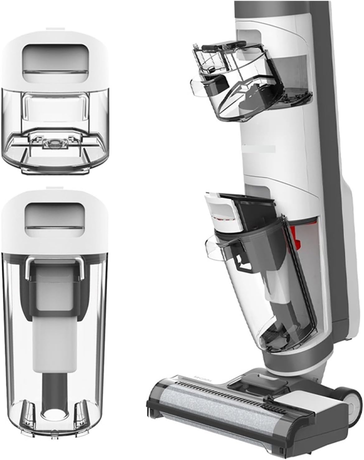 Vacuum Cleaner Accessory Parts, Compatible for Tineco Cleaning/Dirt Water Tank, Compatible for IFloor 3 Breeze/Ground Floor S3 (Color : Dirt Water Tank)