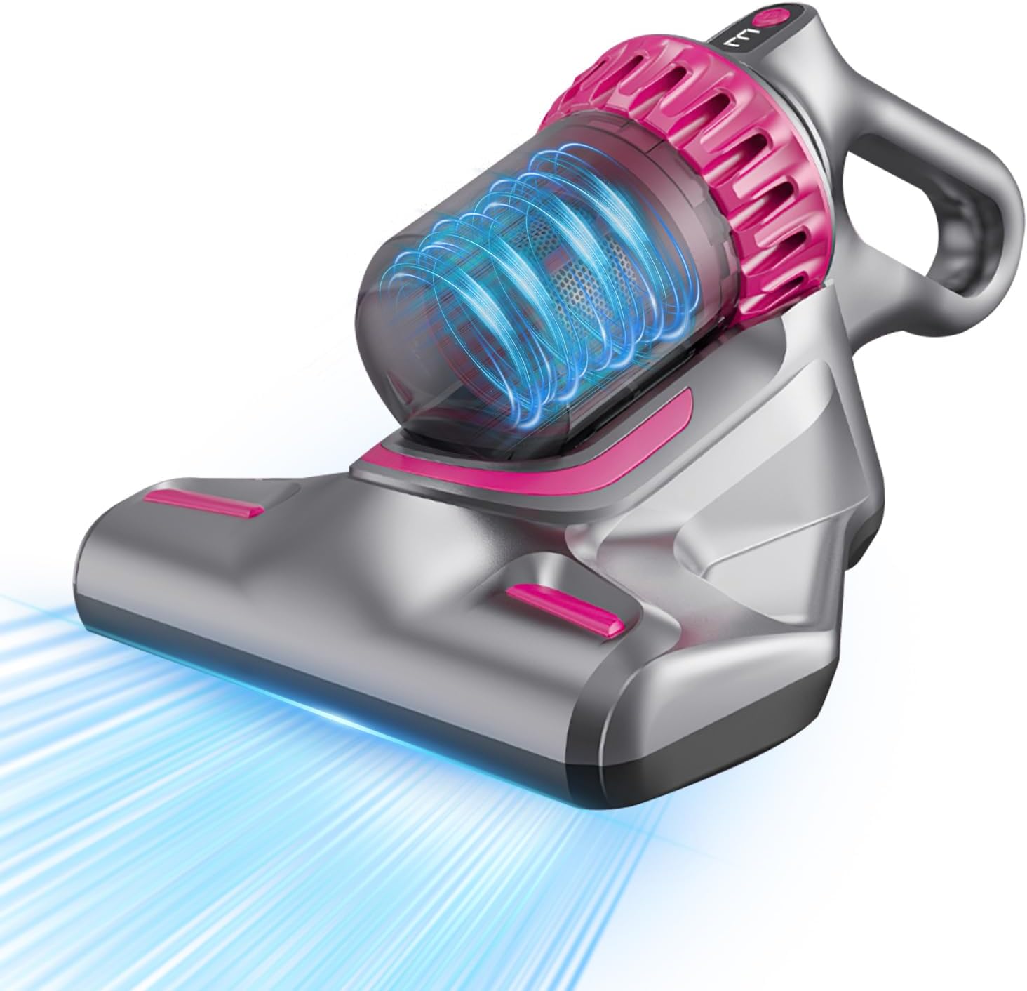 PATO Mattress Vacuum Cleaner, 10KPa Suction with UV-C Light & HEPA Filter, 4-in-1 Bed Cleaner for Sofa, Car, Carpet, Pet Hair