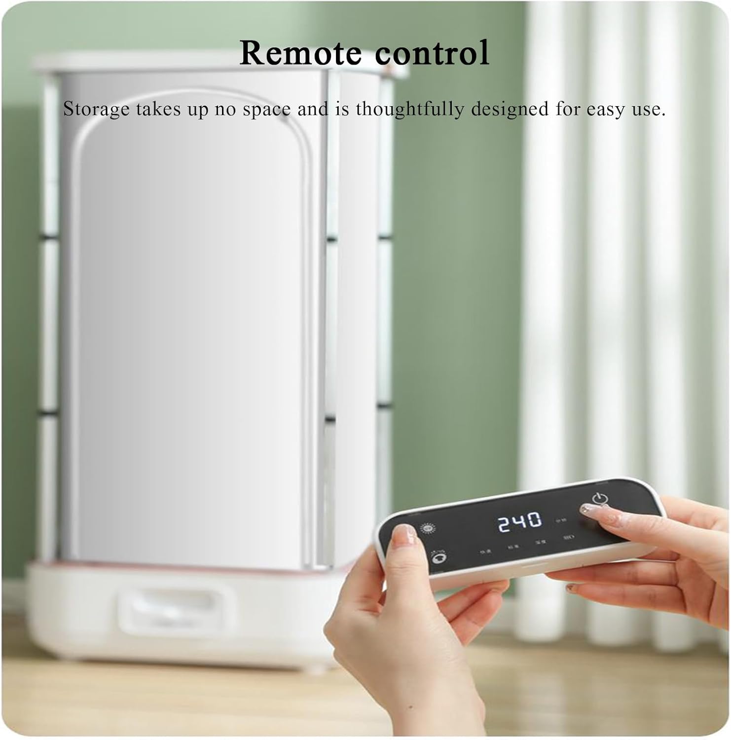 Portable Clothes Dryer With Drying Bag – 900W Quick-Dry Foldable Laundry Dryer For Home Apartment RV Travel