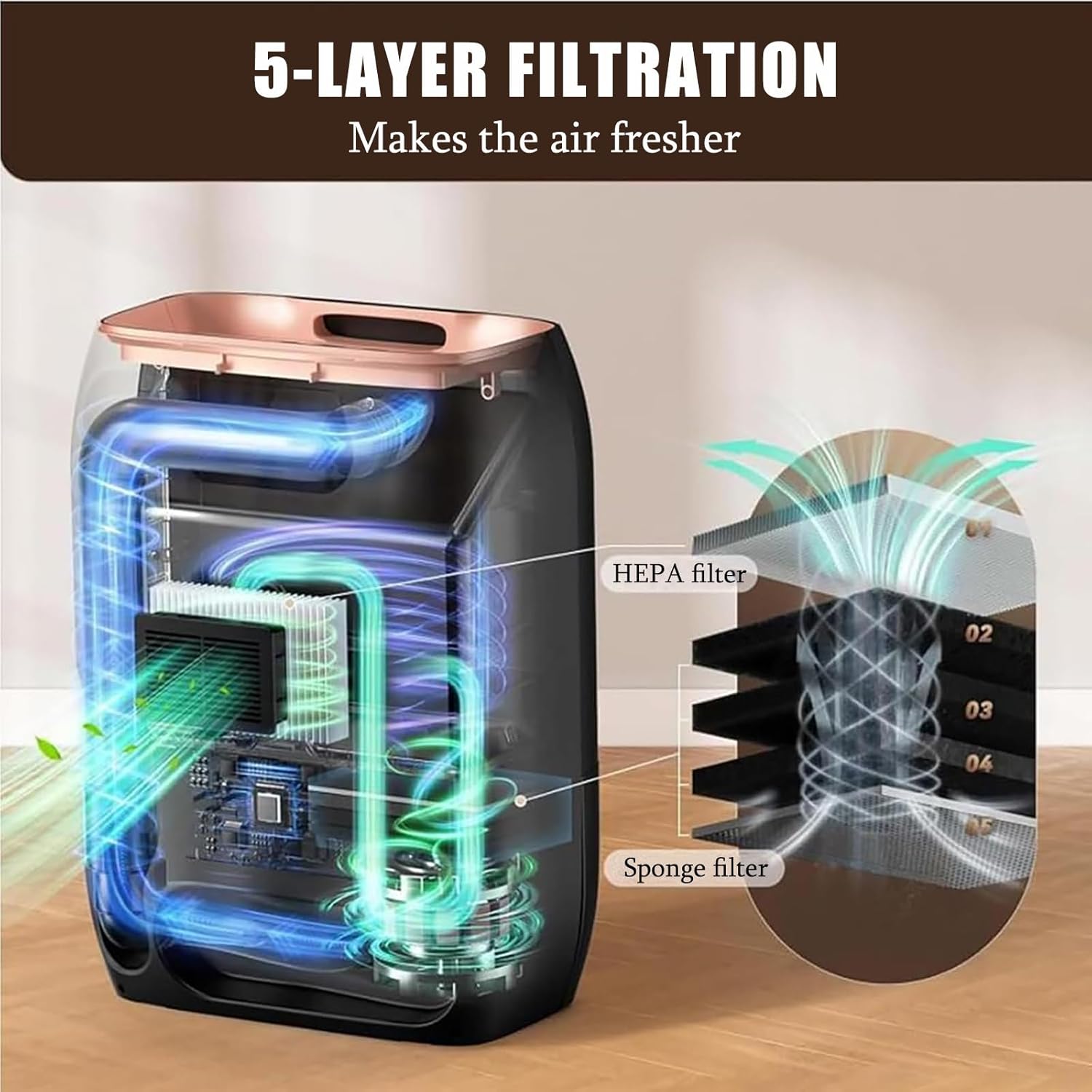 Touchless Vacuum Automatic Dustpan, Hair Cleaning Processor, Electric Vacuum Cleaner with Nozzle, Canister Vacuum Cleaner Trash Can, for Sweeping Salon Pet Hair