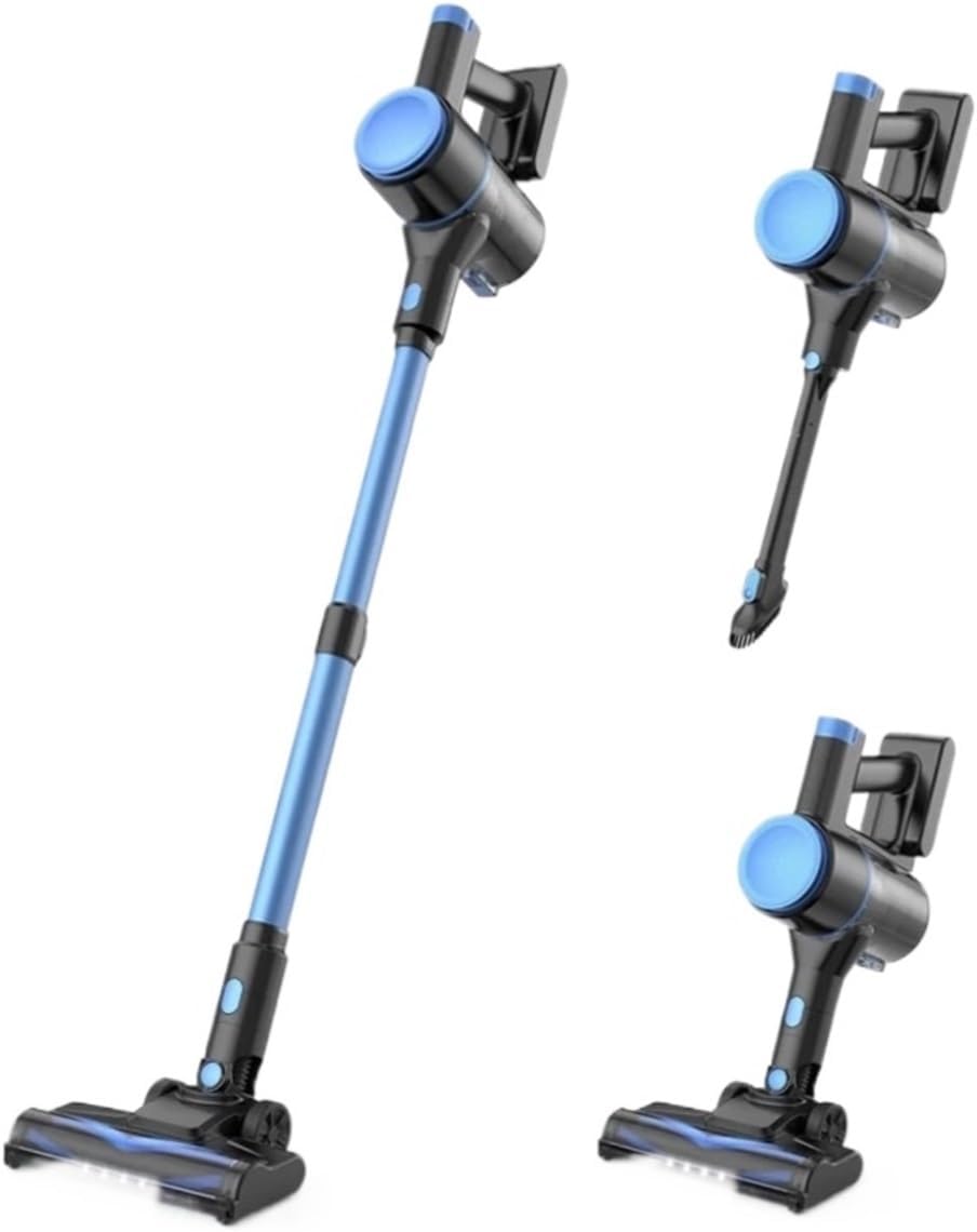 Cordless Vacuum Cleaner Lightweight Stick Vacuum with Powerful Suction 2200mAh 40 Mins Runtime for Home Cleaning Compatible with INSE N8(N8 Glod)