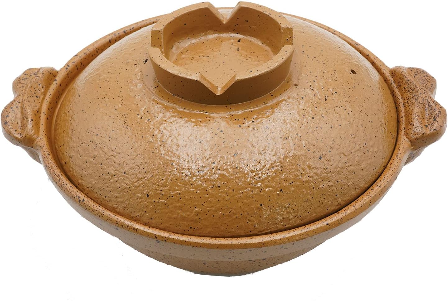 Tsunami Shoten Earthenware Pot, Made in Japan, Koseto, 11.8 inches (30 cm), 1.1 gal (4 L), Aluminum, Outdoor, Camping, Direct Fire, Can Be Repainted