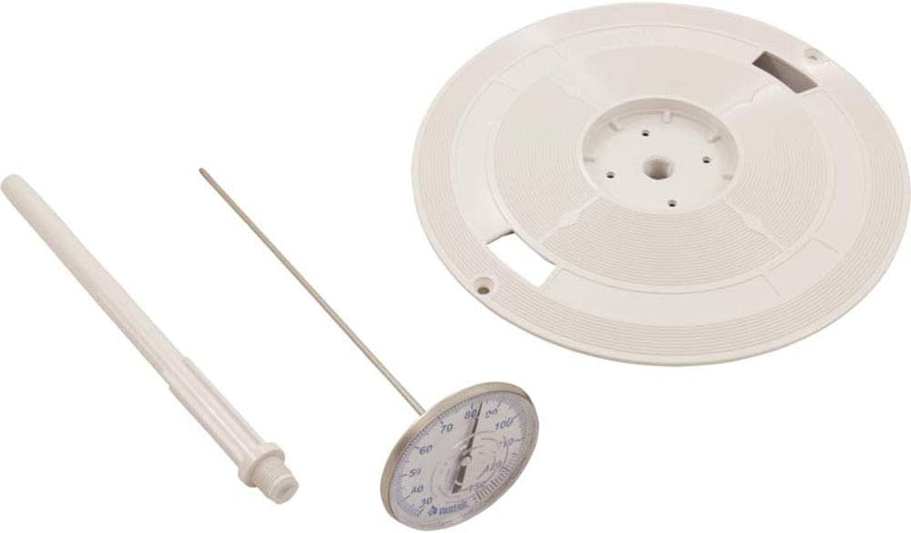 Pentair L1 White 9-7/8-Inch LID with Thermometers Replacement Pool and Spa Skimmer